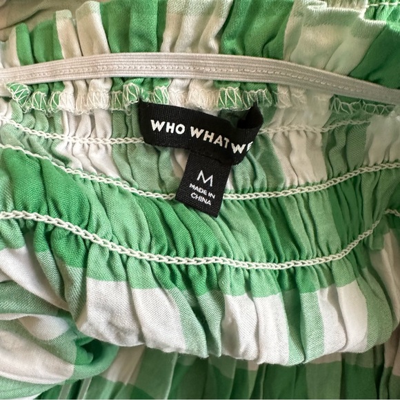 Who What Wear Gingham Puff Sleeve Blouse
Size M - Picture 6 of 6